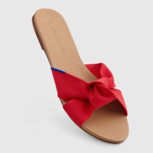 Rothy's The Knot Sandals Candy Apple Red Women's Size 9
